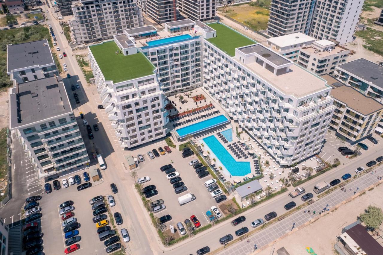 Royale Sundance 224 Infinity Beach Pool & Spa Mamaia Nord Năvodari Exterior foto